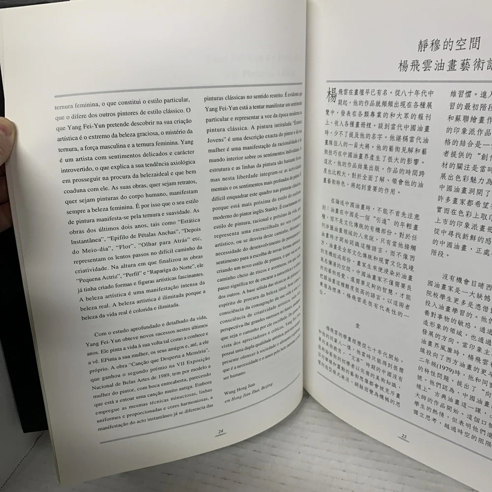 YANG FEIYUN Art Book Signed 1997, First Edition 1996, By Century Publishing